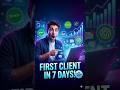Get Your First Client in 7 Days Using AI 🚀#Freelancing #AI #ChatGPT #CanvaAI #OnlineEarning
