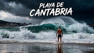 Playas de Cantabria, 5 grados bajo CERO MOLA ( LAREDO)