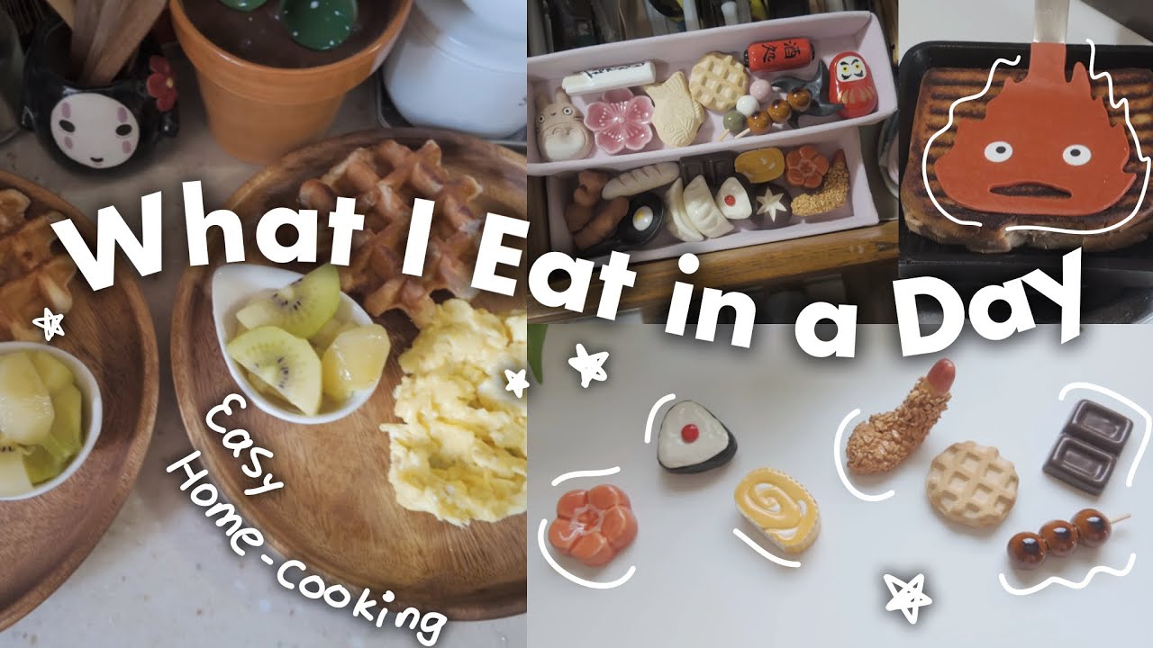 what i eat in a day, mini Japan haul, MUJI & Ghibli