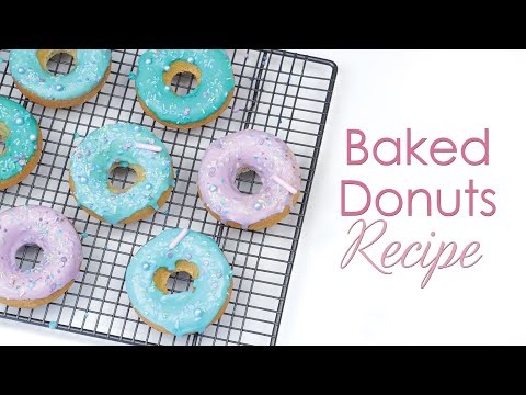 Easy Baked Donut Doughnut Recipe