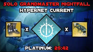 Solo Grandmaster Nightfall  Hypernet Current  Arc Hunter [Destiny 2]