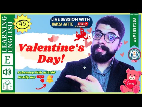 Vocabulary: Valentine's Day! | Improve English | Learn English through Story