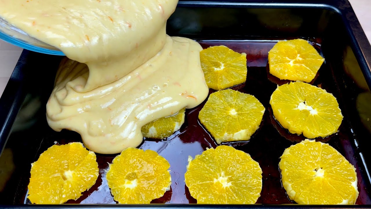 Если у вас дома есть апельсины 🍊 приготовьте невероятно вкусный и легкий пирог❗ # 147