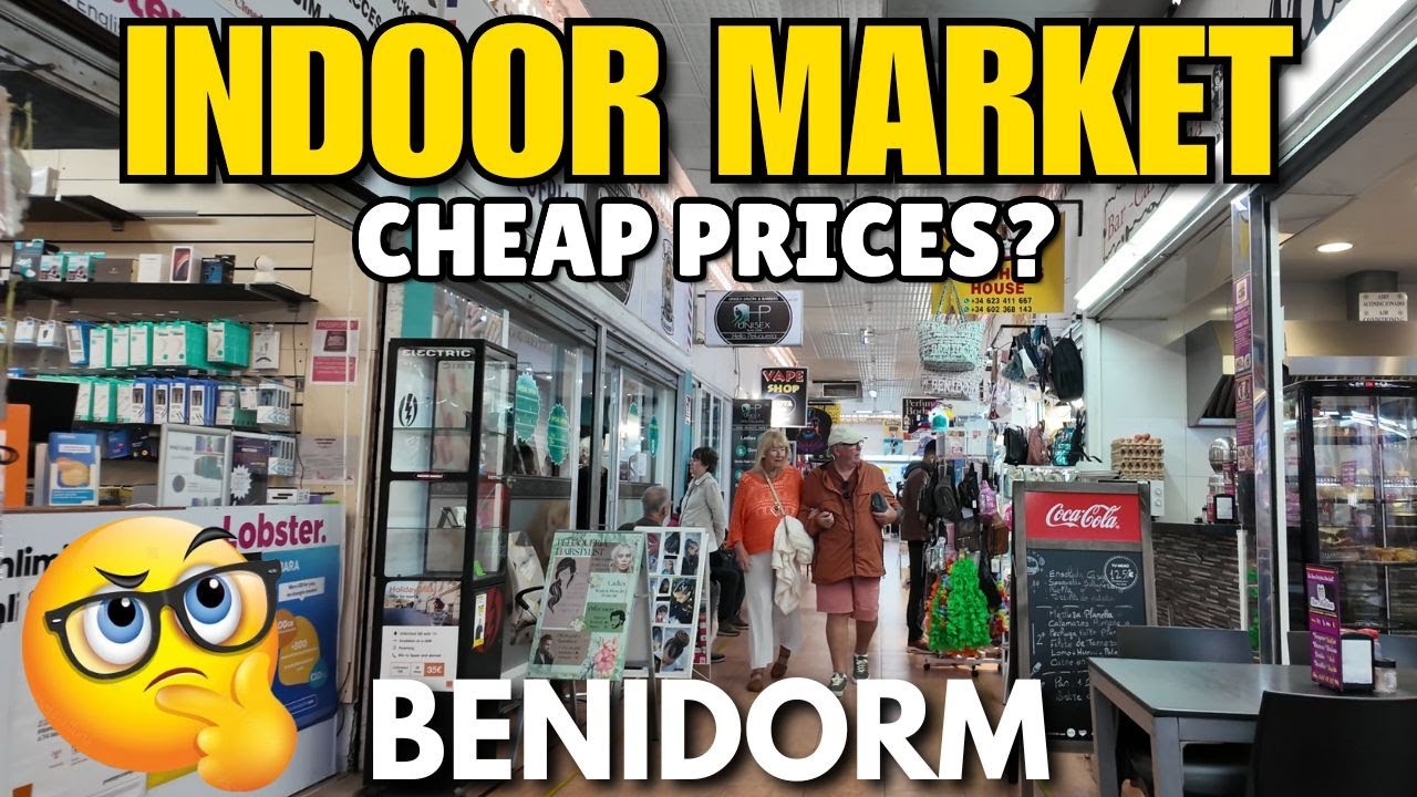 Benidorm's Indoor Market! 🛍️ Are the Prices Really THAT CHEAP?!