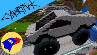How to: Minecraft Tesla Cybertruck #minecraft #tesla