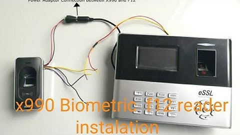 x990 plus f12 reader connection with em lock || x990 f12 reader || door access control system