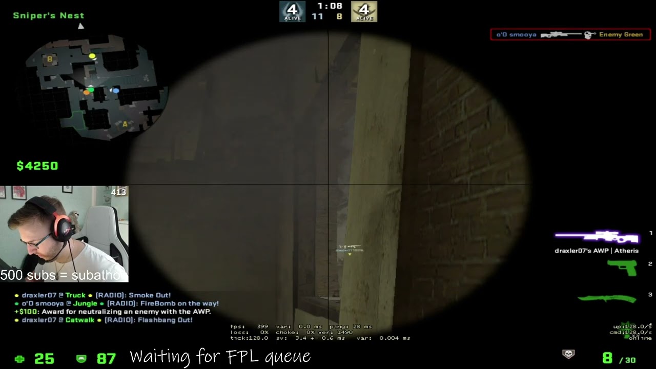 One jumpshot and 2 kills. Smooya stream Highlights.