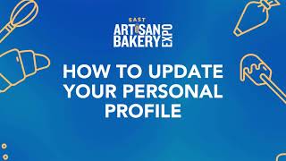 How to Update Your Personal Profile for Attendees