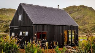 Amazing Wonderful Black Tiny House By The River