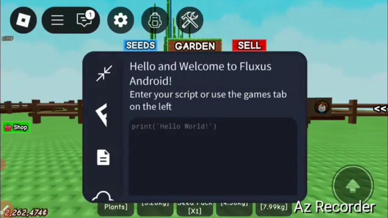 Latest fluxus executor Roblox download v2.679.762