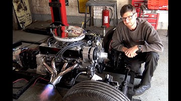 Mogrod Fire + Flames - RPi Rebuilt 4.6 Rover V8 makes some noise!