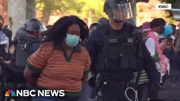 Lapd Begins Arresting Protesters On Usc Campus