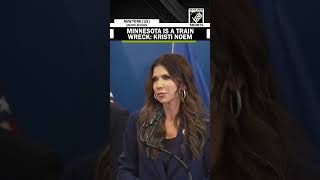 “Minnesota is a train wreck…” Kristi Noem after woman shot by ICE agent in Minneapolis shooting
