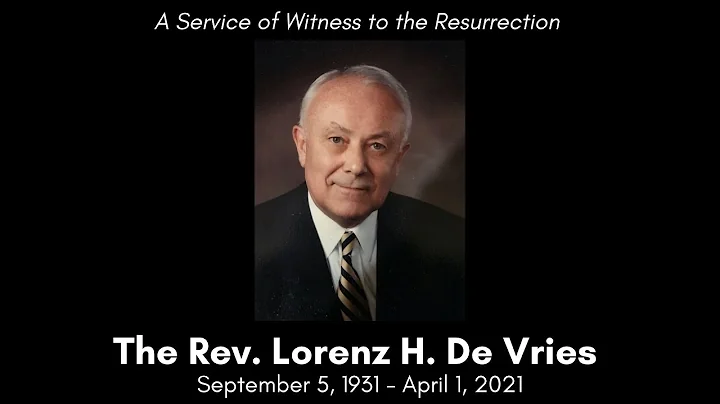 Larry De Vries Memorial Service