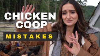 The Chicken Coop Mistakes You DON'T Want to Make!