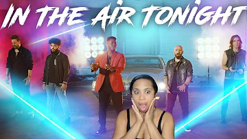 In The Air Tonight - VoicePlay ft J.None (acapella) Phil Collins Cover -First Time Reaction