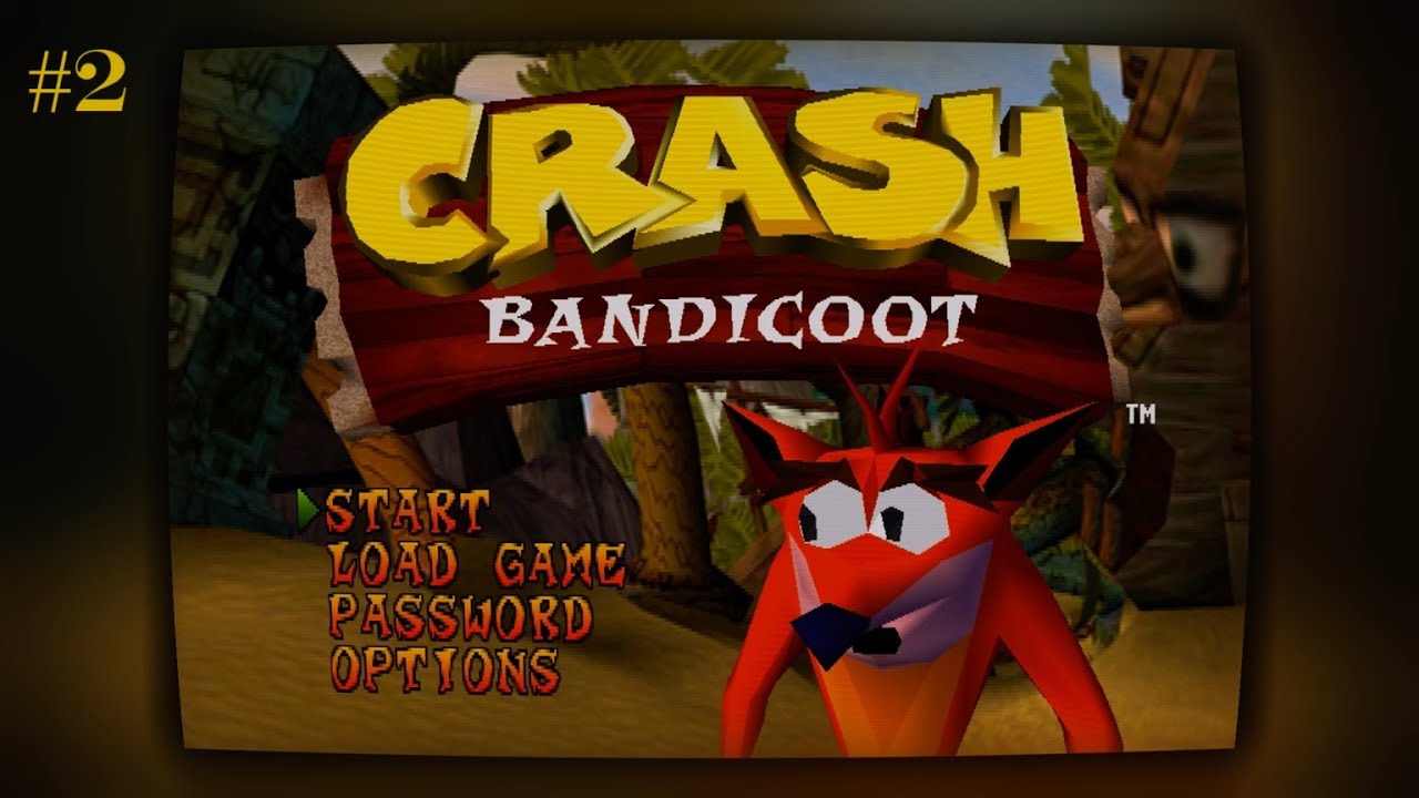 [PS1] Crash Bandicoot (1) Walkthrough/Playthrough - N.Sanity Beach (Clear + Gem) (No commentary)