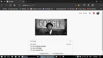 Tips and tricks Having a little trivia fun with Google search