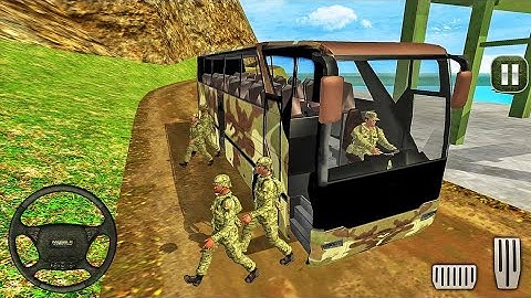 Army Bus Driving Game 3D _ Real Military Coach Simulator #gameplay