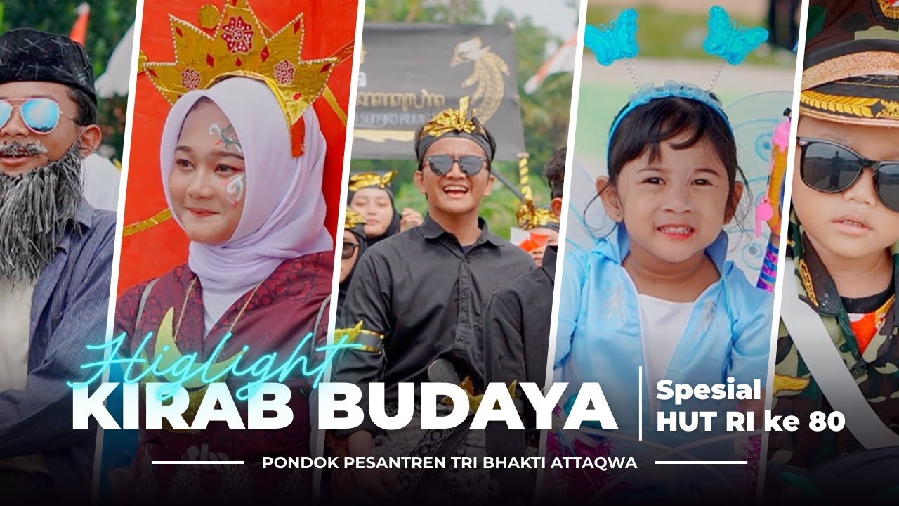 KIRAB BUDAYA PONDOK PESANTREN TRI BHAKTI AT TAQWA SPESIAL HUT RI KE 80