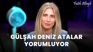 Fatih Altaylı Yorumlayamiyor Randevu Chp Genel Başkan Yardımcısı Gülşah Deniz Atalar Yorumluyor