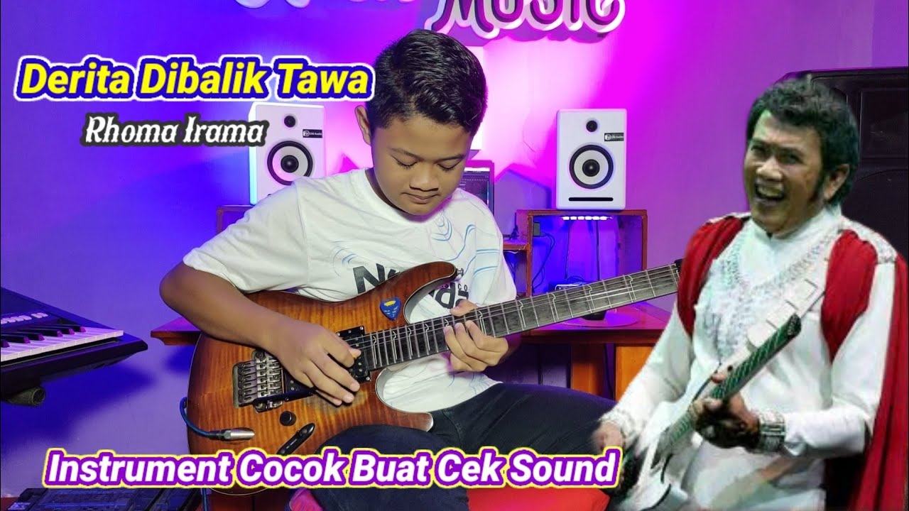 Derita Dibalik Tawa ~ Rhoma Irama || Instrumen Cocok buat cek sound