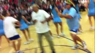 MHS Back to School Rally 2012 Teacher Dance 2