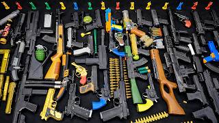 Insane Toy Gun Arsenal Box D Desert Eagle, Uzi, Shotgun, Sniper Rifle & Tactical Weapons