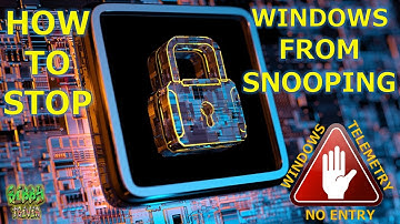 Protect Your Data from Microsoft Windows (Disabling Telemetry on Win11)