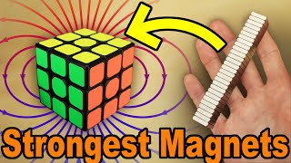 I put the STRONGEST Magnets in a Rubik