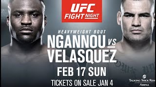 UFC| Cain Velasquez vs Francis Ngannou Promo| Phoenix, Arizona