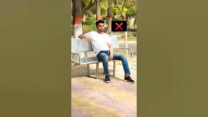 Park bench photoshoot poses | bench photoshoot poses 😱😍 #shorts #pose #photography - DayDayNews