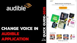 How to Change Voice in Audible App on iOS | Audiobook Narration Settings screenshot 3