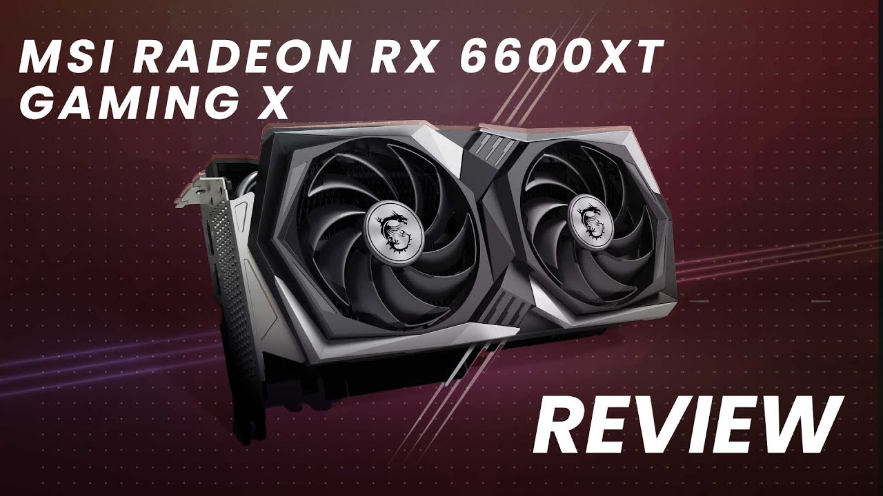 Is the 6600XT Still Worth It? - MSI Radeon RX 6600XT Gaming X