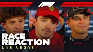 Download Lagu Drivers React To The Race | 2025 Las Vegas Grand Prix MP3