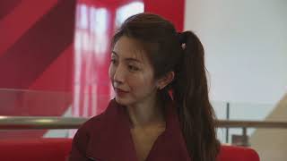 Raviin Kumar, Samuel Lim, Betsy Chen, Loh Guo Pei, Cheryl Loh Sport Singapore Ambadors