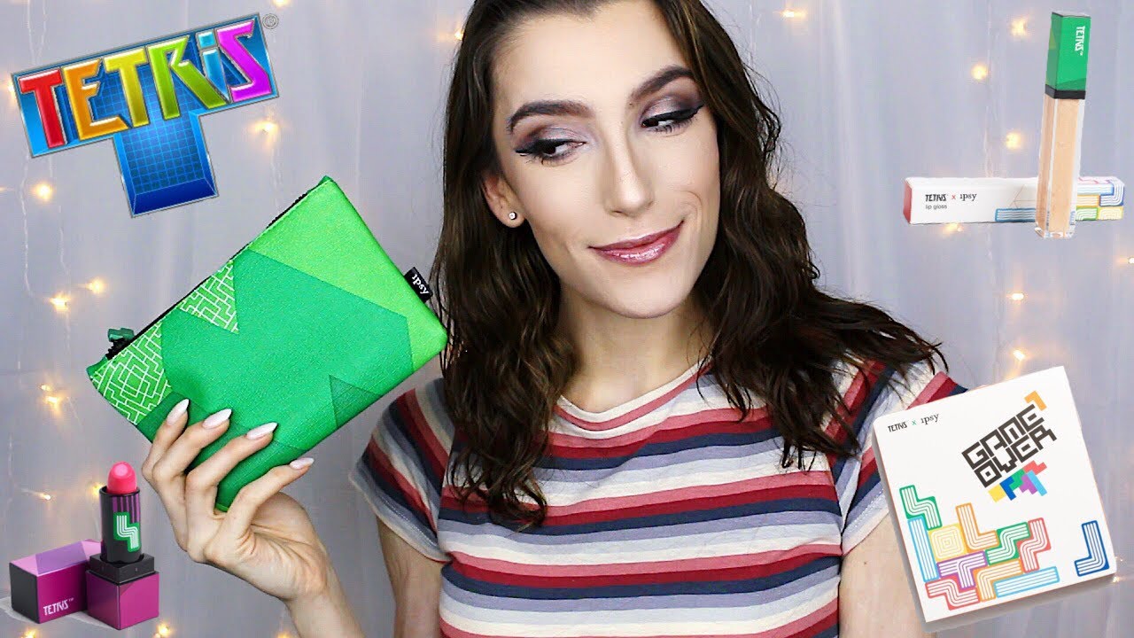 NEW Ipsy Makeup! | TETRIS Collection!