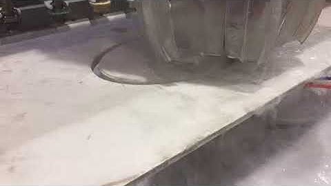 TigerTec stone machine center is working now