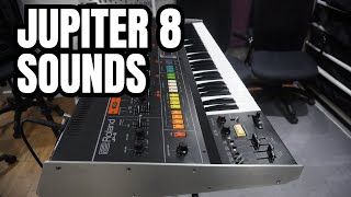 Roland Jupiter 8– Famous Sounds – all presets demonstrated