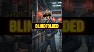 The Blindfolded Worker: Shattering the Shield of Factory Safety! #ehs #safetytraining #safetyfirst