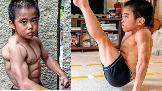 Super Kid - What Happens To Baby Bruce Lee? Ryusei Imai Future Mr Olympia Muscle Madness