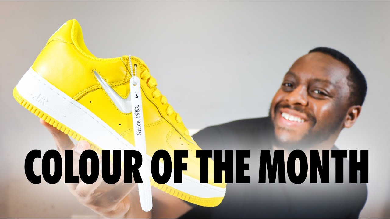 Nike Air Force 1 Low Jewel Color of the Month (Yellow