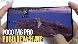 Poco M6 Pro Test Game Pubg New State 90Fps | Helio G99 Ultra