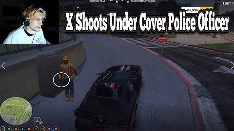 X Shoots Under Cover Police Officer | No-Pixel 3.1
