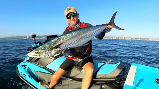 Finally , I did it !!! Gold Coast Spanish Mackerel | Jet Ski Fishing Gold Coast