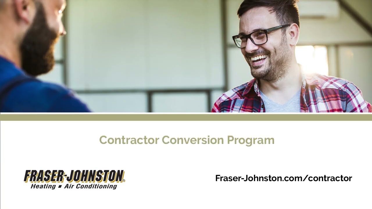 Becoming a Fraser Johnston Contractor