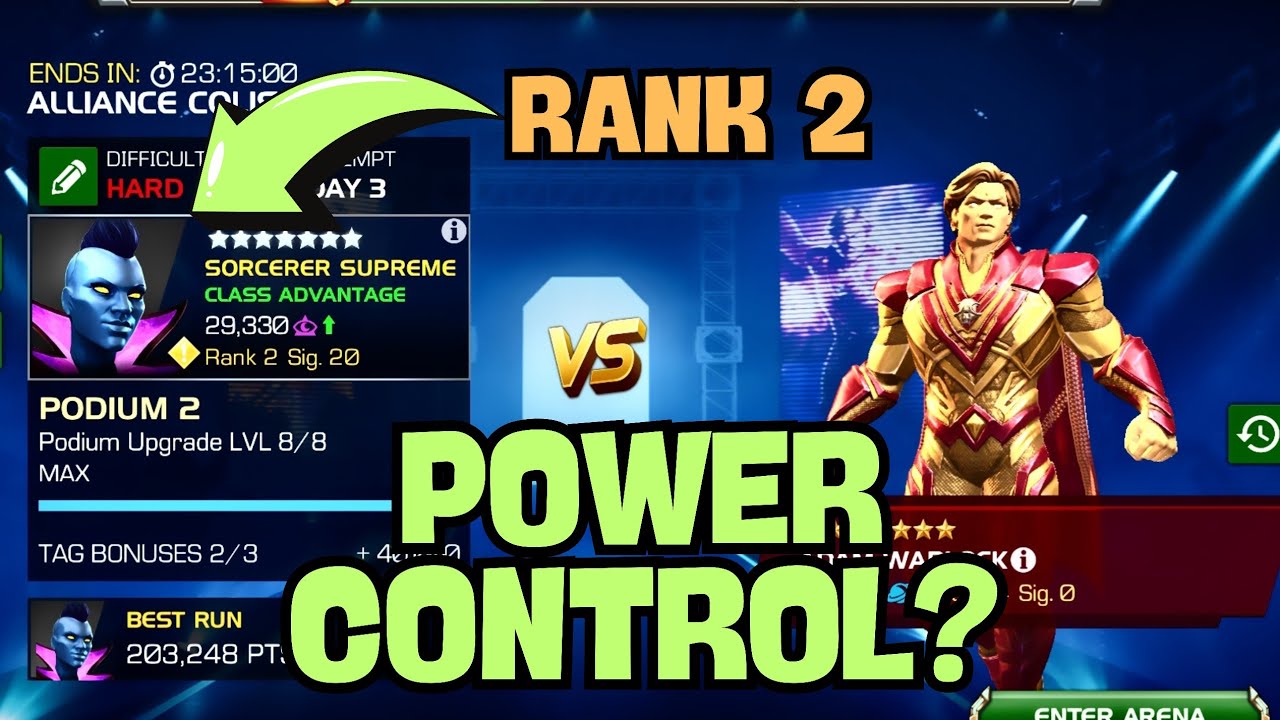 I Tried SORCERER SUPREME in COLISEUM - MCOC