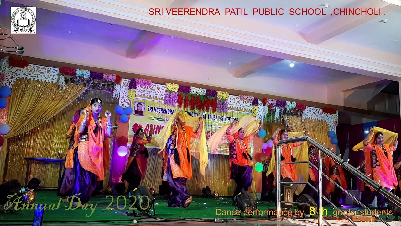 Dance performance by class VIII - Annual Day 2020 - YouTube