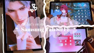 What’s on my Samsung Galaxy Tab S9 FE 🤍 | Apps+ Hacks | Minimalistic Aesthetic Setup screenshot 3