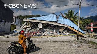 Search operations continue in Indonesia after 7.7 magnitude earthquake